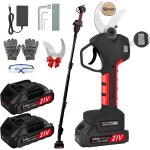 Checarzhn - - no1 - secateur electrique sans fil avec 2 mètres perche télescopique sécateur electrique ... Checarzhn - - no1 - secateur electrique sans fil avec 2 mètres perche télescopique sécateur electrique ...