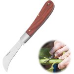 Checarzhn - - no1 - serpette - greffoir, serpette, serpette fleuriste, couteau serpette jardin, greffoir ...