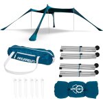 Checarzhn - - no1 - sunsail big family tente de plage ¿ voile d'ombrage de plage avec protection uv ...