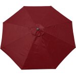 Checarzhn - - no1 - toile de rechange pour parasol d'extrieur a 8 baleines pour jardin, terrasse, cour, ...