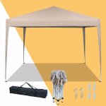 Checarzhn - - no1 - tonnelle pliante imperméable et stable pour jardin, protection uv 50, pour l'extérieur, ... Checarzhn - - no1 - tonnelle pliante imperméable et stable pour jardin, protection uv 50, pour l'extérieur, ...