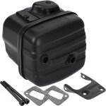 Checarzhn - - no1 - trononneuses kit silencieux d'echappement pour husqvarna 340, 345, 346xp, 350, 351, ...