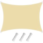 Checarzhn - - no1 - voile d'ombrage 2 × 2 m - ensemble de protection solaire - plusieurs tailles et ...