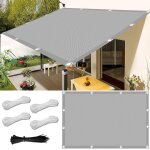Checarzhn - - no1 - voile d'ombrage rectangulaire, toile ombrage impermable 1. 5x2m, filet dombrage ...