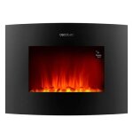 Chemine lectrique ready warm 2250 curved flames connected