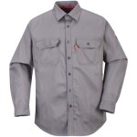 Chemise bizflame 88 / 12 couleur : gris taille 4xl portwest