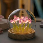 Cheng - forever lampe tulipe romantique violette pour filles et femmes, décoration de chambre mignonne ... Cheng - forever lampe tulipe romantique violette pour filles et femmes, décoration de chambre mignonne ...