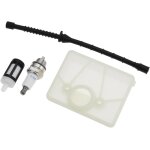 Chenquansarl - 1 jeu de bougies d'allumage et filtre ¿¿ air pour carburateur compatible avec dolmar 109 ... Chenquansarl - 1 jeu de bougies d'allumage et filtre ¿¿ air pour carburateur compatible avec dolmar 109 ...