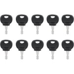 Chenquansarl - lot de 10 clés d'allumage de rechange pour tracteur, chariot, chargeur, rouleau, dozer ... Chenquansarl - lot de 10 clés d'allumage de rechange pour tracteur, chariot, chargeur, rouleau, dozer ...