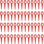 Chenquansarl - lot de 100 lames de rechange en plastique 76 mm pour coupe - bordure bg - ct 18 li, rg ...