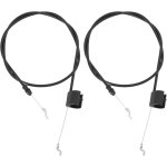 Chenquansarl - lot de 2 cbles d'acclrateur pour tondeuse a gazon 183281 532183281 290699 compatible ...