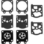Chenquansarl - lot de 2 kits de réparation de diaphragme de carburateur pour tronçonneuse compatible ... Chenquansarl - lot de 2 kits de réparation de diaphragme de carburateur pour tronçonneuse compatible ...