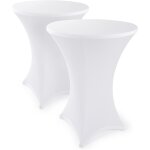 Chenquansarl - 2 pièce housse mange debout, housse table elastique housses table de jardin haute, ronde ... Chenquansarl - 2 pièce housse mange debout, housse table elastique housses table de jardin haute, ronde ...