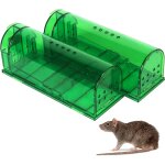 Chenquansarl - lot de 2 piges a souris sans cruaut pour rats, piges a souris d'intrieur pour attraper ...