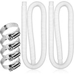 Chenquansarl - lot de 2 tuyaux de piscine 32 mm, 150 cm, rsistants aux uv et a l'eau chlore, tuyau ...