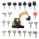 Chenquansarl - lot de 21 clés d'allumage pour engins de chantier, machines de construction, agriculture, ... Chenquansarl - lot de 21 clés d'allumage pour engins de chantier, machines de construction, agriculture, ...