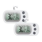 Chenquansarl - 2pcs thermomtres pour rfrigrateur, thermomtre numrique pour conglateur avec magntique ...