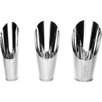 Chenquansarl - lot de 3 pelles de jardin en acier inoxydable pour bonsa, outils de jardinage a mailles ...