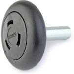 Chenquansarl - 3039956 roulette infrieure avec axe de 40 mm ferrure n / l / bl / z / bz pour un mouvement ...