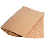 Chenquansarl - 396007c paquet papier kraft - 25 feuilles kraft verg brun a1 59, 4x84 cm 90g - double ...