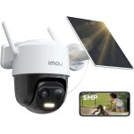Chenquansarl - 3k camra surveillance wifi exterieure sans fil solaire avec batterie 5000mah, camra ...