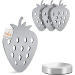 Chenquansarl - lot de 4 poids de nappe magntiques en acier inoxydable - support de nappe avec aimant ...