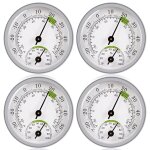 Chenquansarl - 4pcs hygromètre thermomètre, thermomètre hygromètre, thermomètre d'intérieur et d'extérieur ... Chenquansarl - 4pcs hygromètre thermomètre, thermomètre hygromètre, thermomètre d'intérieur et d'extérieur ...