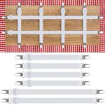 Chenquansarl - lot de 6 sangles cachées pour nappe elastique en extérieur, pique - nique, support de ... Chenquansarl - lot de 6 sangles cachées pour nappe elastique en extérieur, pique - nique, support de ...