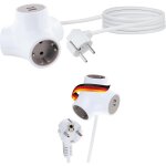 Chenquansarl - 660111 cube de pr s adaptateur de courant rallonge schuko usb pr de charge pr multiple ...