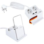 Chenquansarl - 661545 pr de table usb support de charge adaptateur de pr schuko fiche multiple support ...