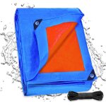 Chenquansarl - bâche avec ?illets, 3 x 3 m, imperméable et résistante aux uv, bâche en tissu 130 g / ... Chenquansarl - bâche avec ?illets, 3 x 3 m, imperméable et résistante aux uv, bâche en tissu 130 g / ...