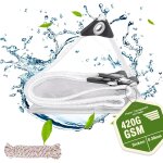 Chenquansarl - bche impermable transparente avec ?illets, en pvc 420 g / m, impermable, pour l'extrieur, ...