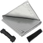 Chenquansarl - bâche de protection imperméable avec ?illets - 2 x 3 m - avec corde et serre - câbles ... Chenquansarl - bâche de protection imperméable avec ?illets - 2 x 3 m - avec corde et serre - câbles ...