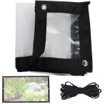 Chenquansarl - bâche transparente imperméable avec ?illets 2 x 1m bâche en plastique imperméable pvc ... Chenquansarl - bâche transparente imperméable avec ?illets 2 x 1m bâche en plastique imperméable pvc ...