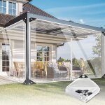 Chenquansarl - bche transparente avec oeillets - bache transparentes exterieur plastique serre avec ...