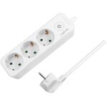 Chenquansarl - bloc multipr avec interrupteur et protection ip20 - longueur du câble = 1, 5 m - blanc ... Chenquansarl - bloc multipr avec interrupteur et protection ip20 - longueur du câble = 1, 5 m - blanc ...