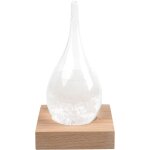 Chenquansarl - bouteille en verre tempte, prvisionniste mto, station mto, dcoration crative pour ...