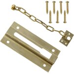 Chenquansarl - c59631 - chane de scurit 90 mm - verrou entrebilleur a chanette pour porte - couleur ...