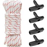 Chenquansarl - corde lanceur tondeuse, 10m lanceur tondeuse, cble de traction et 4 poignes de dmarrage, ...