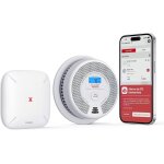 Chenquansarl - dtecteur de fume et de monoxyde de carbone (co) connect, kit de scurit pour la maison ...