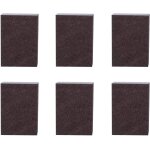 Chenquansarl - eponges recurer de nettoyage, 6 pcs portable emery eponge gomme nettoyant pot fond de ... Chenquansarl - eponges recurer de nettoyage, 6 pcs portable emery eponge gomme nettoyant pot fond de ...