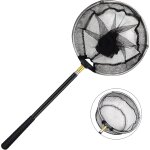 Chenquansarl - filet de skimmer ultra rsistant avec manche tlescopique en acier inoxydable, 1. 5 m, ...