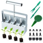 Chenquansarl - handheld terreau blocker 2  terreau blocker set de 8 pices terreau blocker avec kit de ...