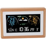 Chenquansarl - horloge mto sans fil, ecran couleur, prvision mto, test de temprature et d'humidit, ...