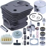 Chenquansarl - kit de piston de cylindre 44 mm, pour pièce de tronçonneuse husqvarna 340 345 350, 503869971, ... Chenquansarl - kit de piston de cylindre 44 mm, pour pièce de tronçonneuse husqvarna 340 345 350, 503869971, ...