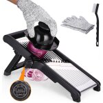Chenquansarl - mandoline mandoline mandoline 7 en 1 coupe - lgumes rglable multifonction en acier inoxydable ...