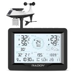 Chenquansarl - mn6 lite station météo 5 en 1 avec capteur extérieur, moniteur de température, humidité, ... Chenquansarl - mn6 lite station météo 5 en 1 avec capteur extérieur, moniteur de température, humidité, ...