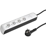 Chenquansarl - multipr parasurtenseur avec interrupteur (bloc 4 pr s 16a look design, rallonge 1. 5m, ...