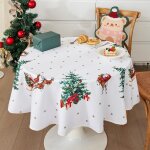 Chenquansarl - nappe de noël - lavable - nappe de noël - nappe de table de noël - nappe de jardin - de ... Chenquansarl - nappe de noël - lavable - nappe de noël - nappe de table de noël - nappe de jardin - de ...