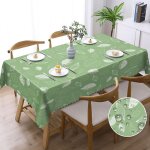 Chenquansarl - nappe rectangulaire impermable en polyester, nappe anti - taches, rectangulaire pour ...
